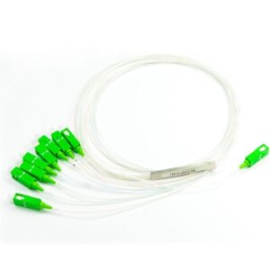 Ai-Tek Fiber Splitter PLC 1×8 SC/APC 0.9mm 1Mtr