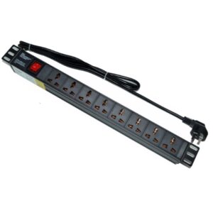 Ai-tek 8 Ports Universal Multi-Socket Power Distribution Unit